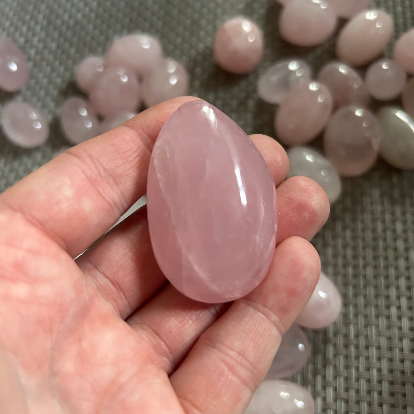 Rose Quartz Tumbles