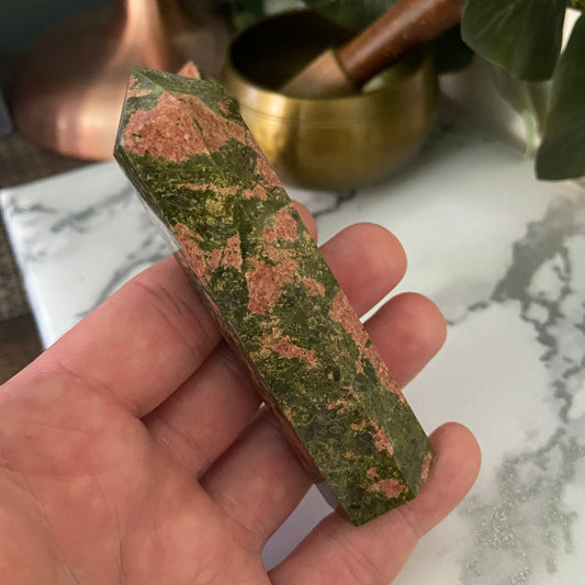 Unakite Point - Earth Elements UK