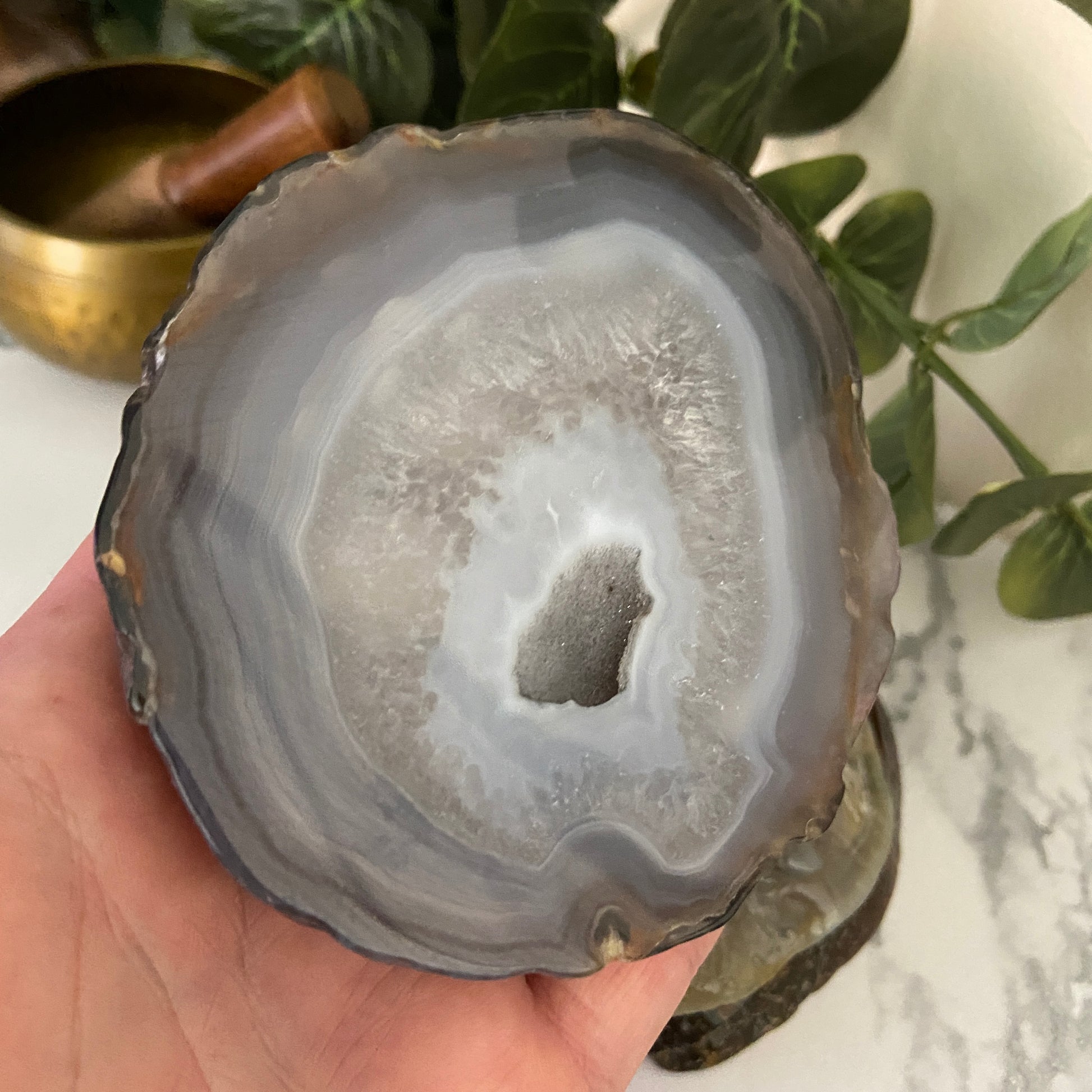 Stunning Chunky Natural Agate Slices - Earth Elements UK