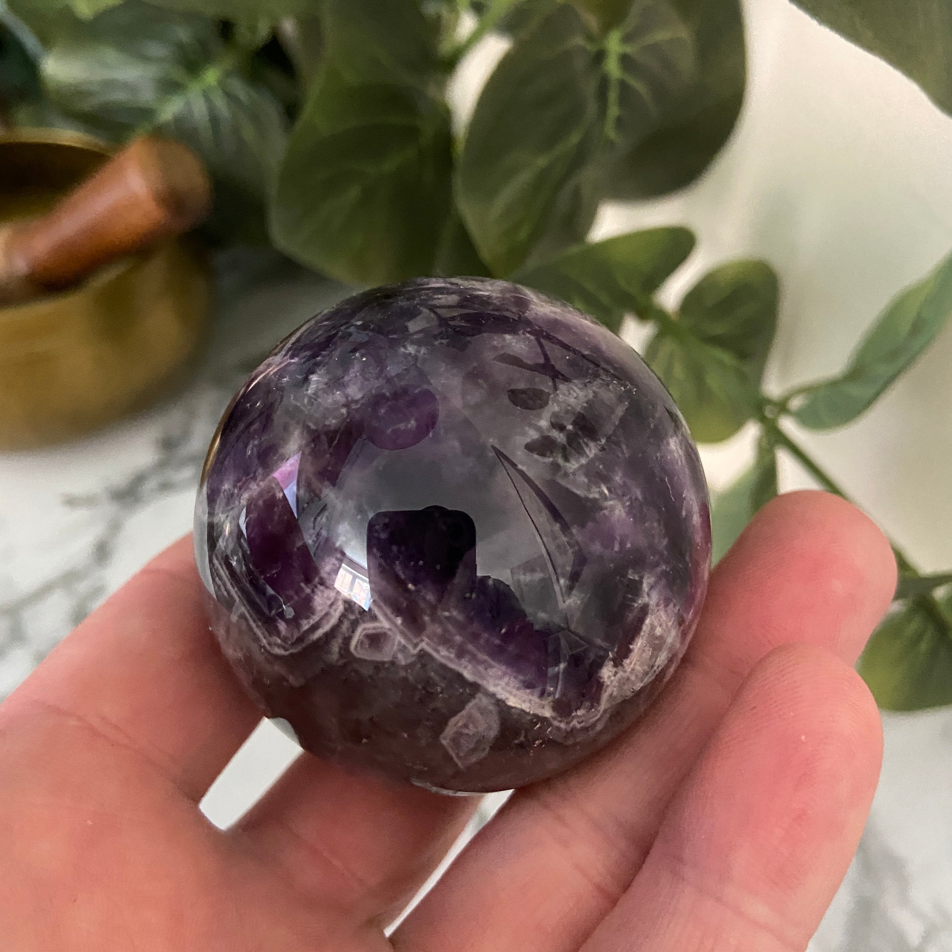 Amethyst Sphere - Earth Elements UK