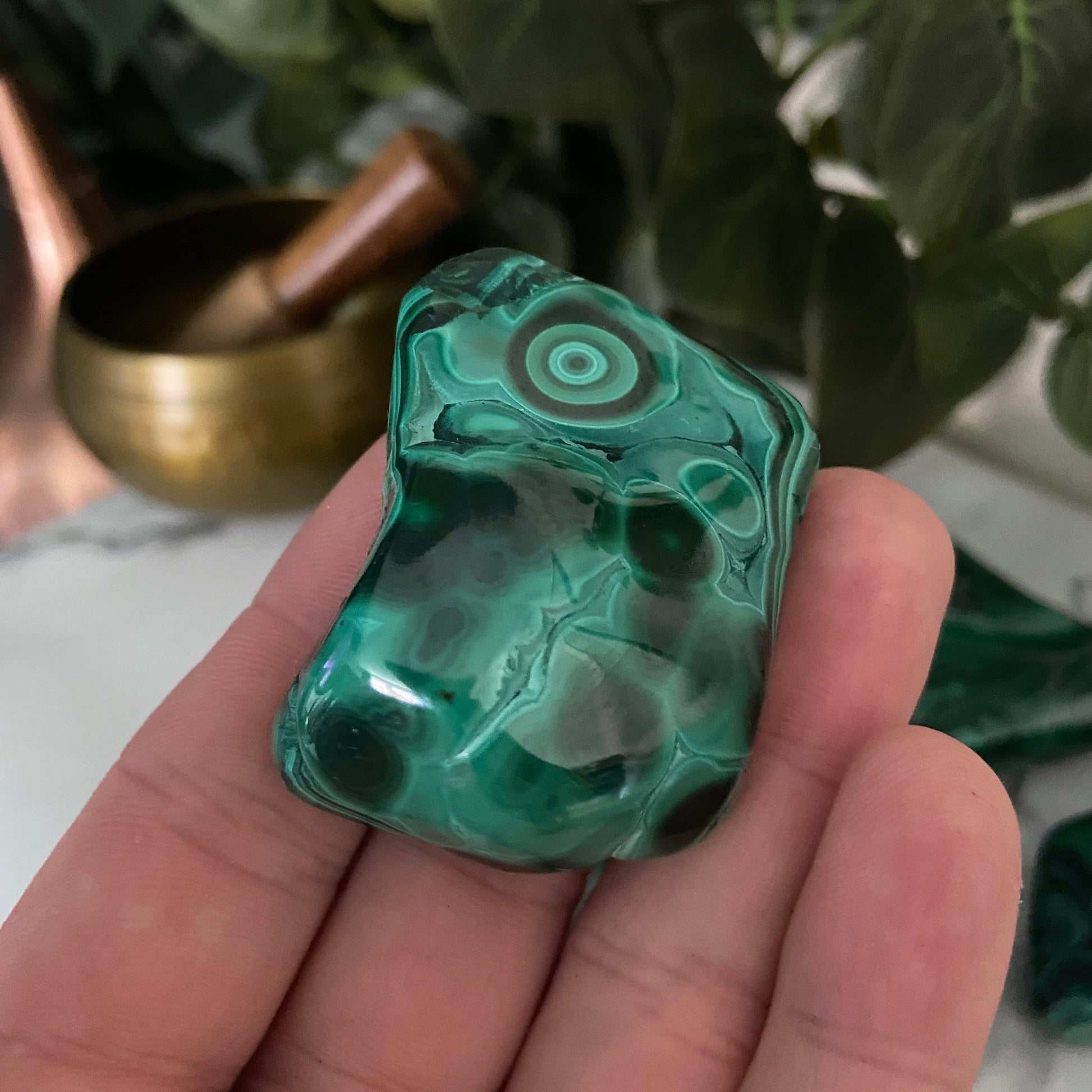 Malachite Freeforms - Earth Elements UK