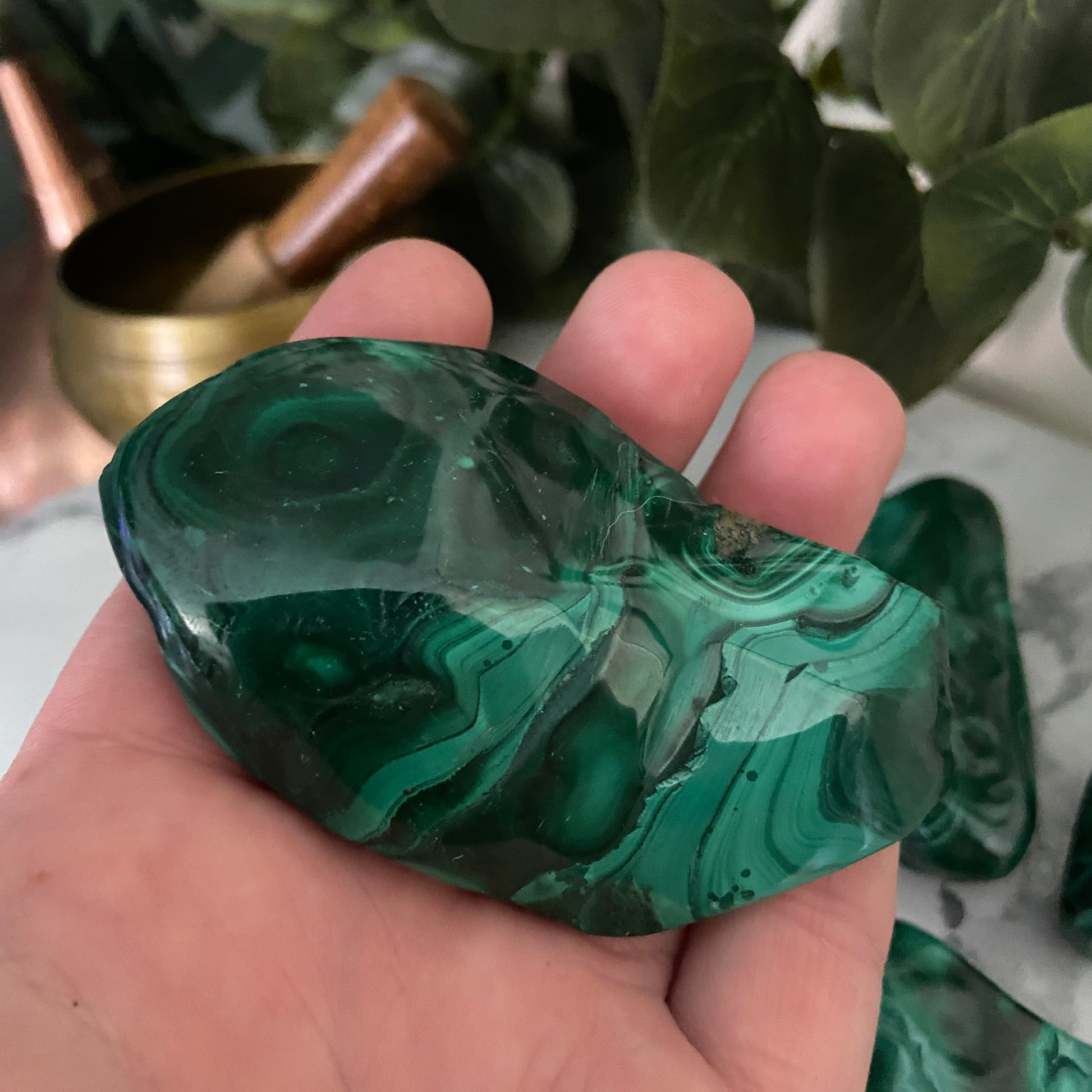 Malachite Freeforms - Earth Elements UK