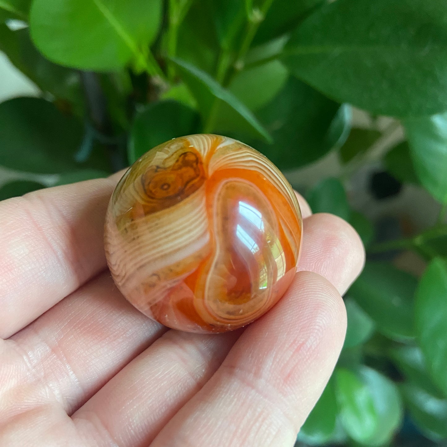 Carnelian Small Sphere - Earth Elements UK