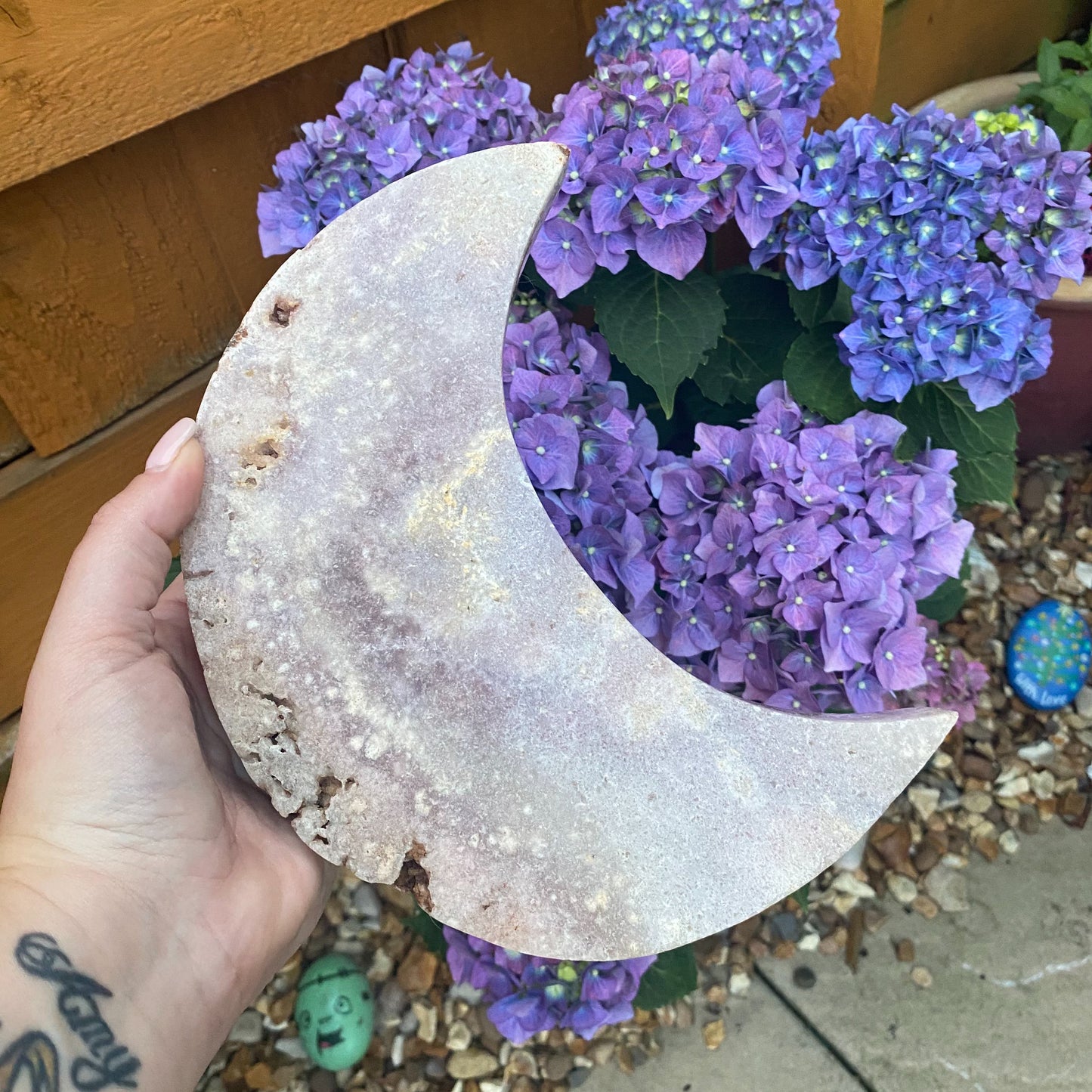 Pink Amethyst Moon - Earth Elements UK