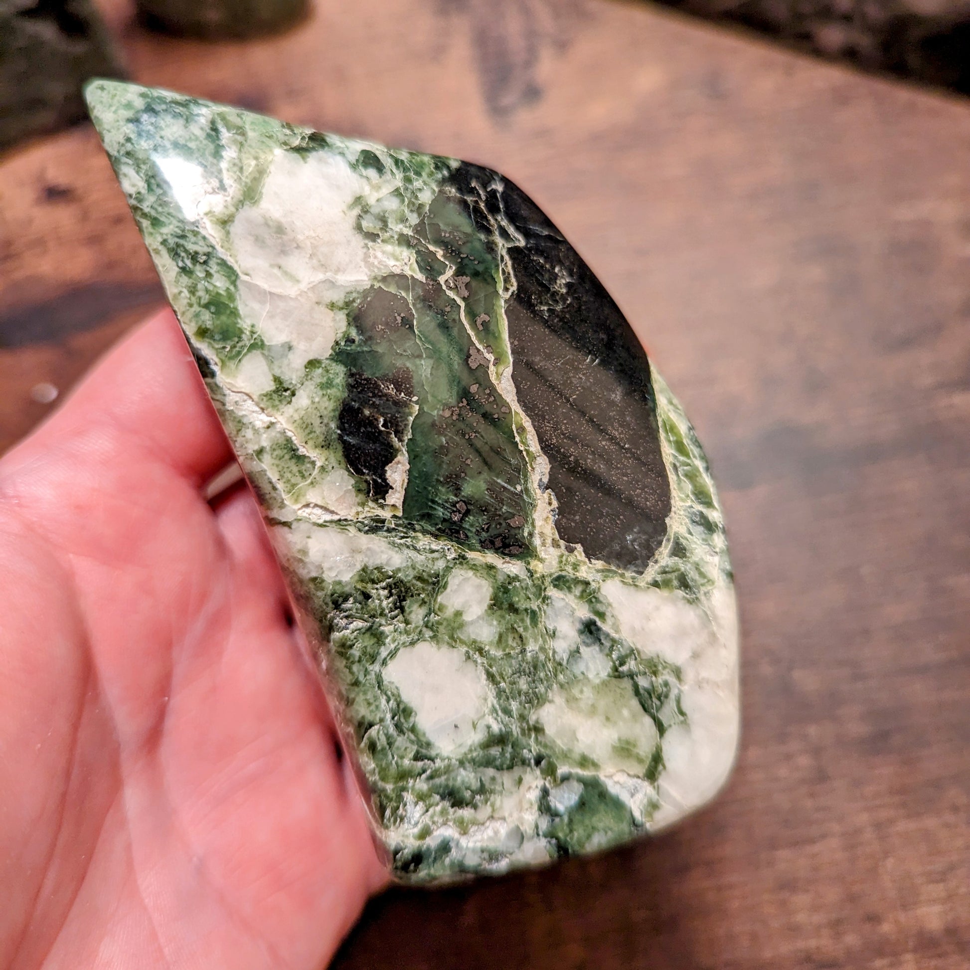 Tremolite Freeforms - Earth Elements UK