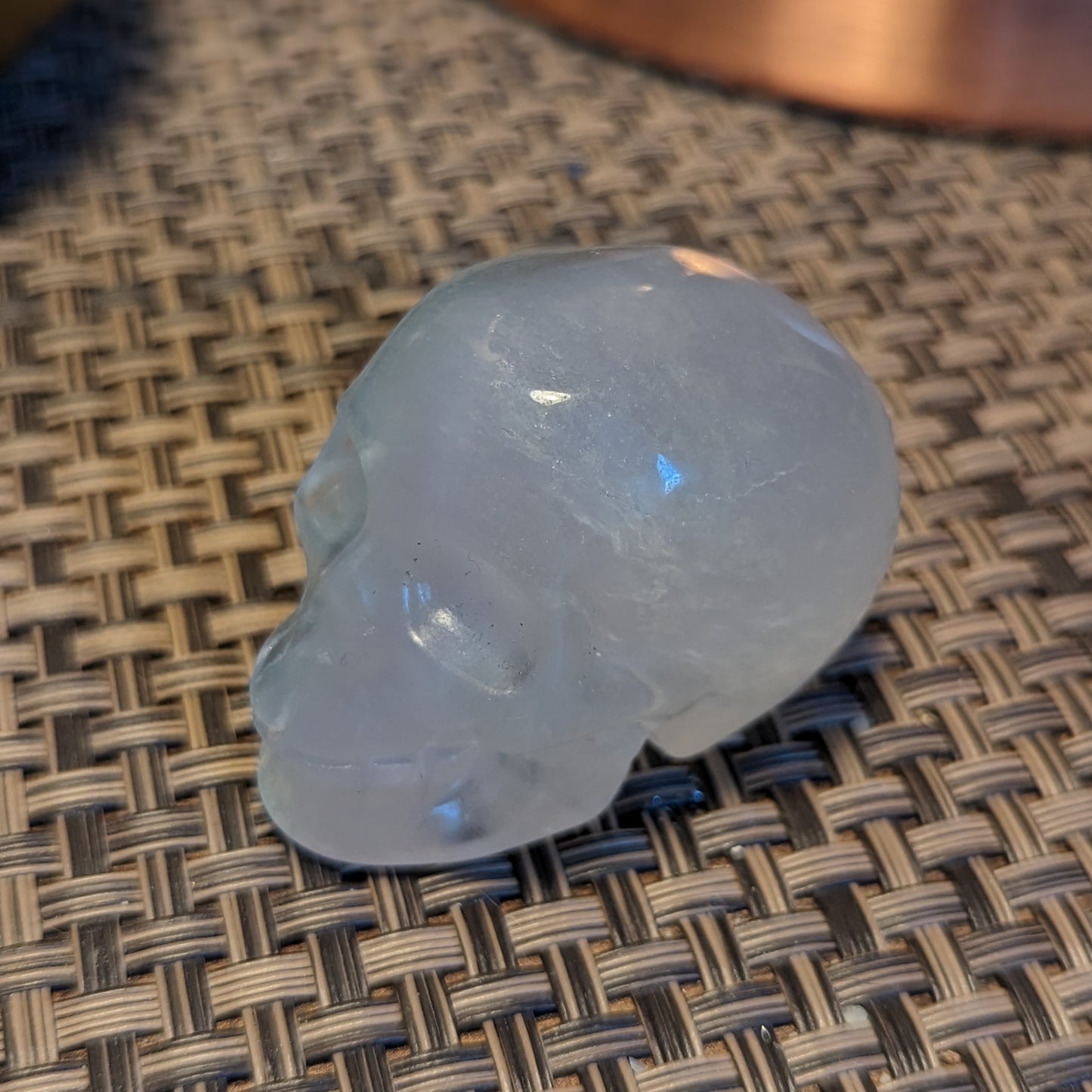 Fluorite 40mm Skull