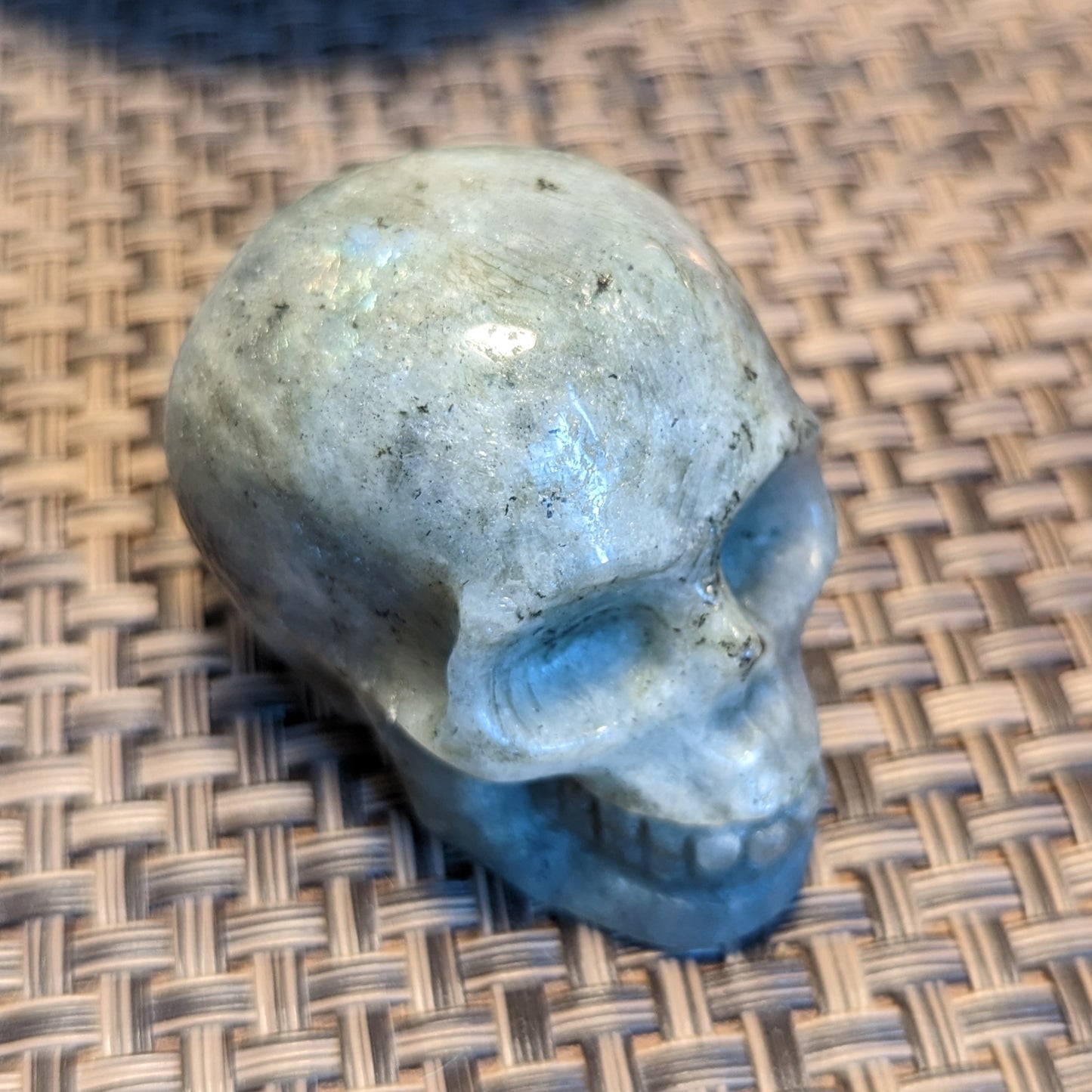 Labradorite 40mm Skull