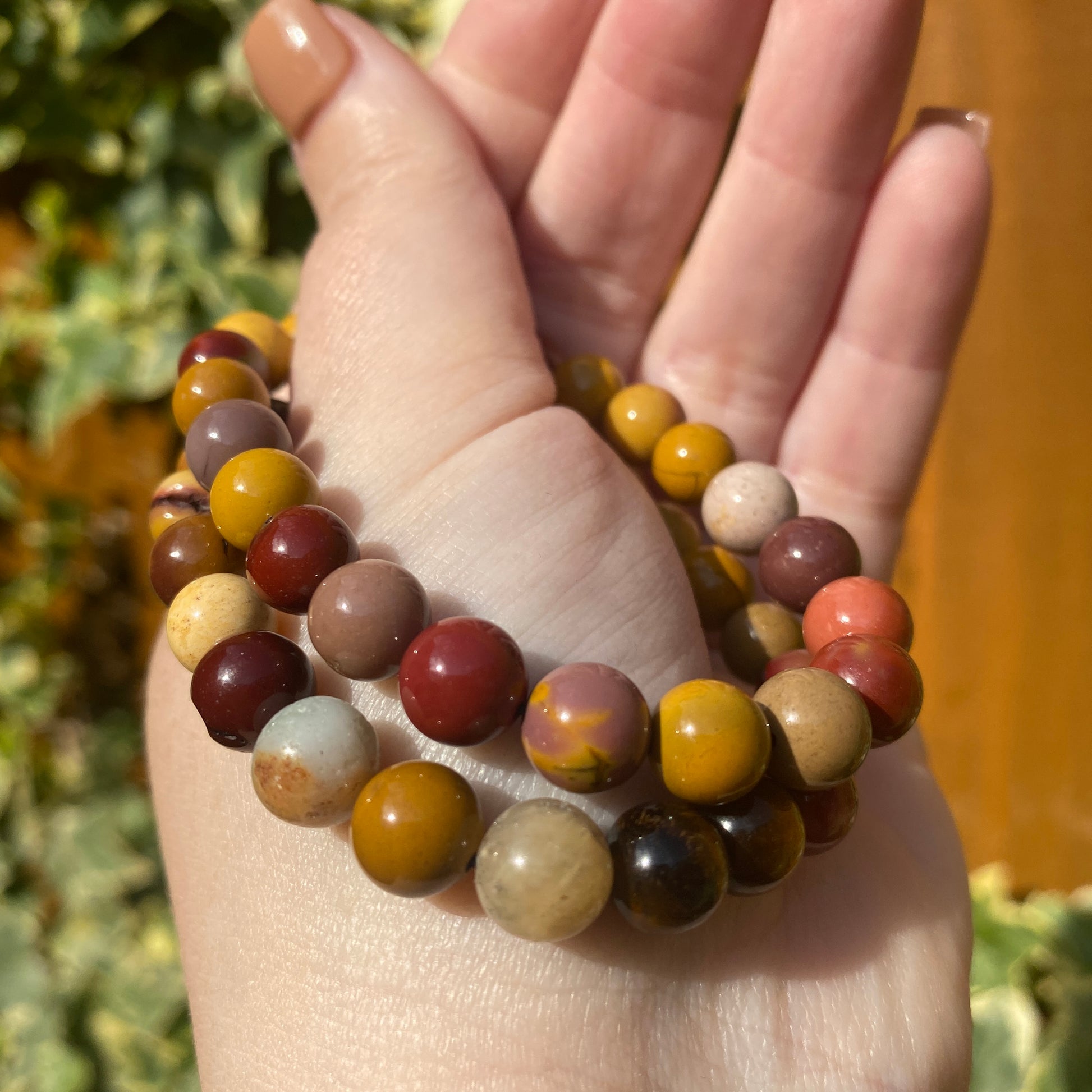 Mookaite Bead Bracelets - Earth Elements UK