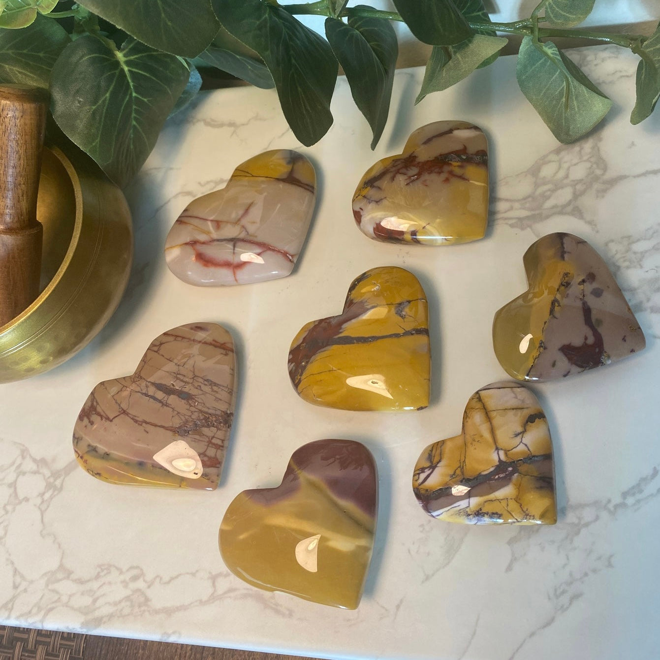 Mookaite Hearts - Earth Elements UK