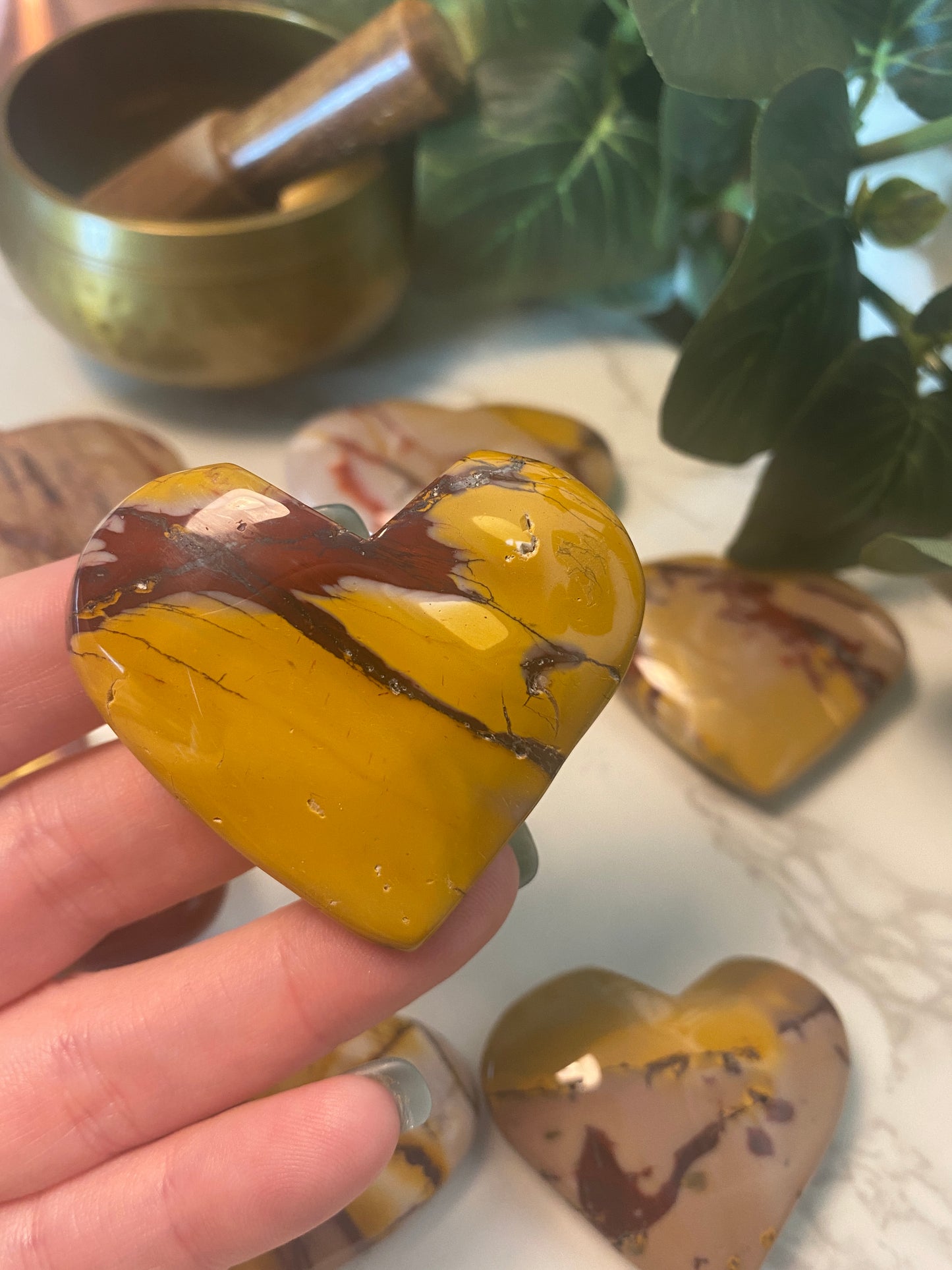 Mookaite Hearts - Earth Elements UK