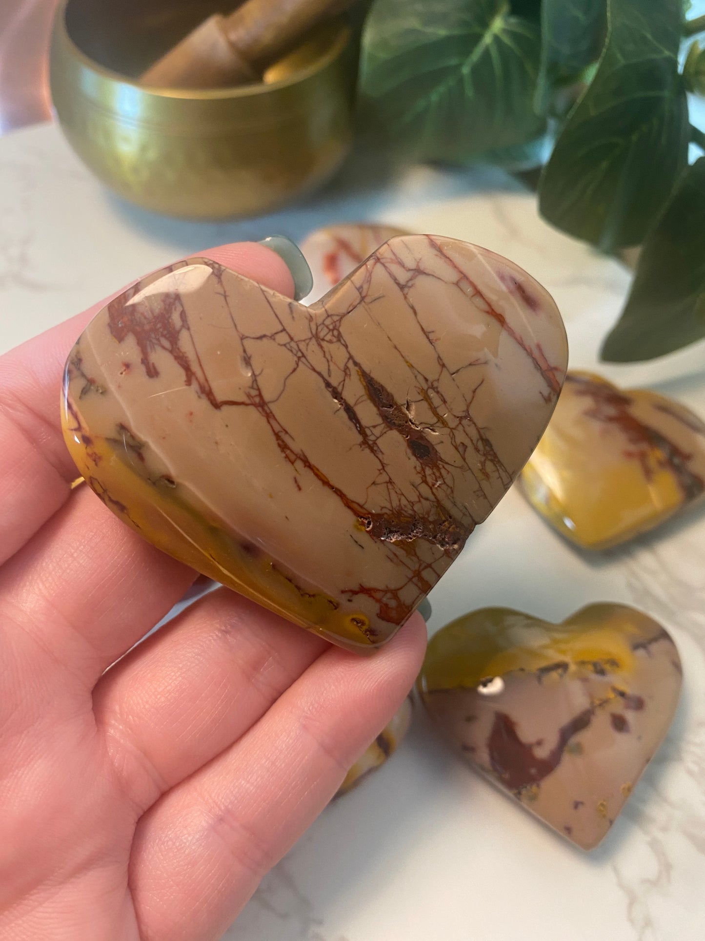 Mookaite Hearts - Earth Elements UK