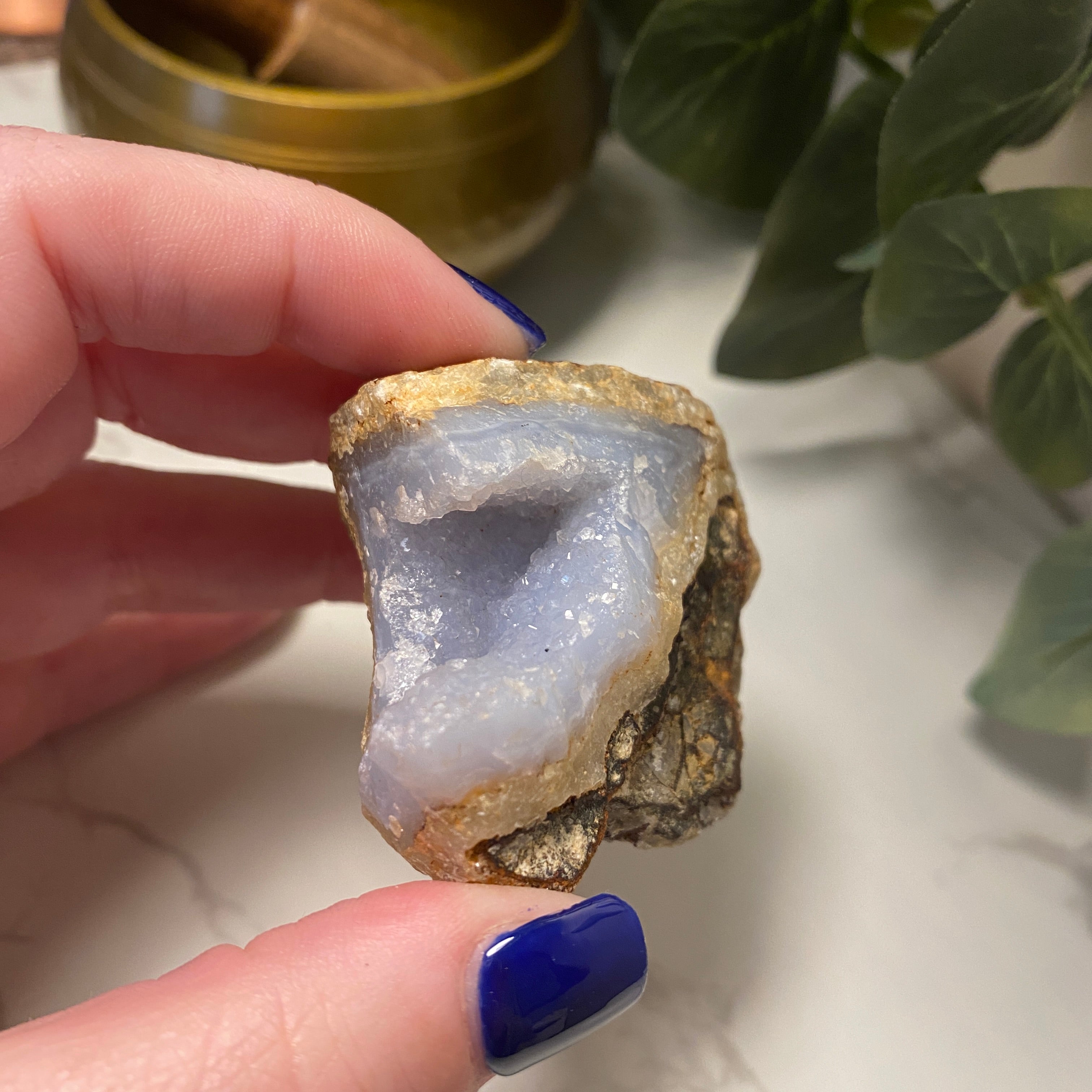 Raw blue best sale agate