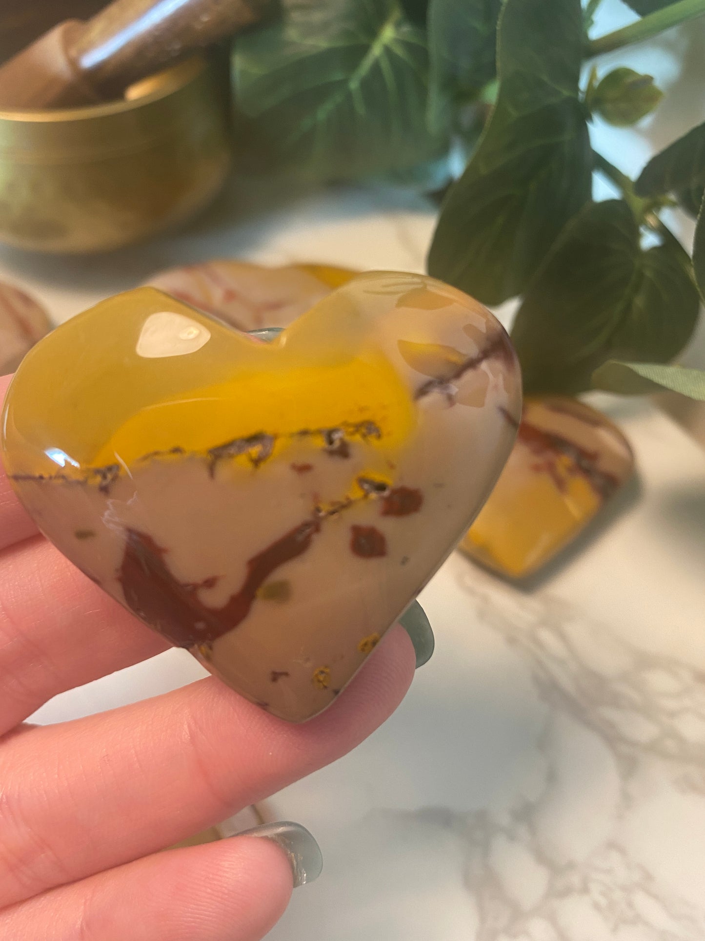 Mookaite Hearts - Earth Elements UK