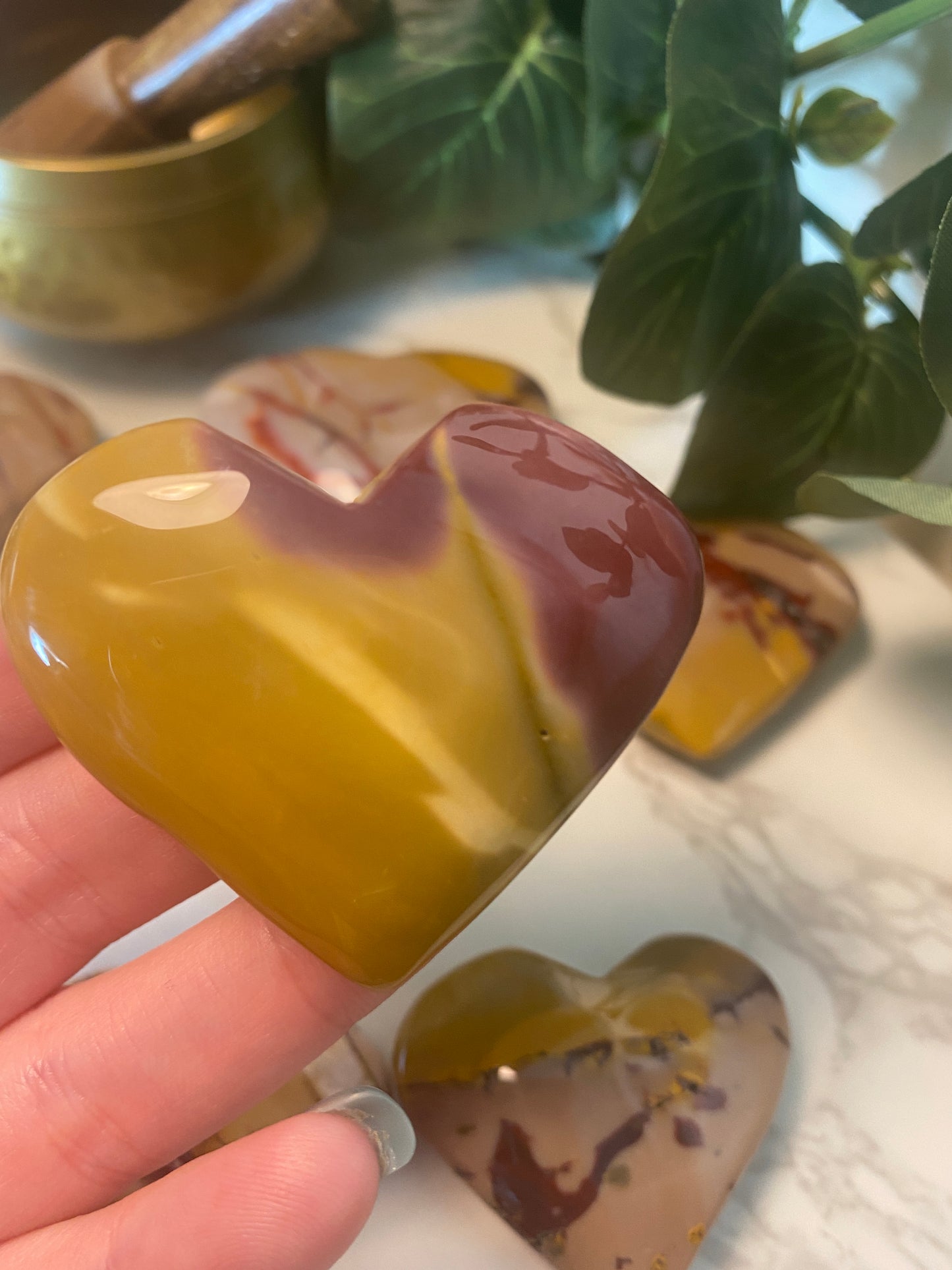 Mookaite Hearts - Earth Elements UK