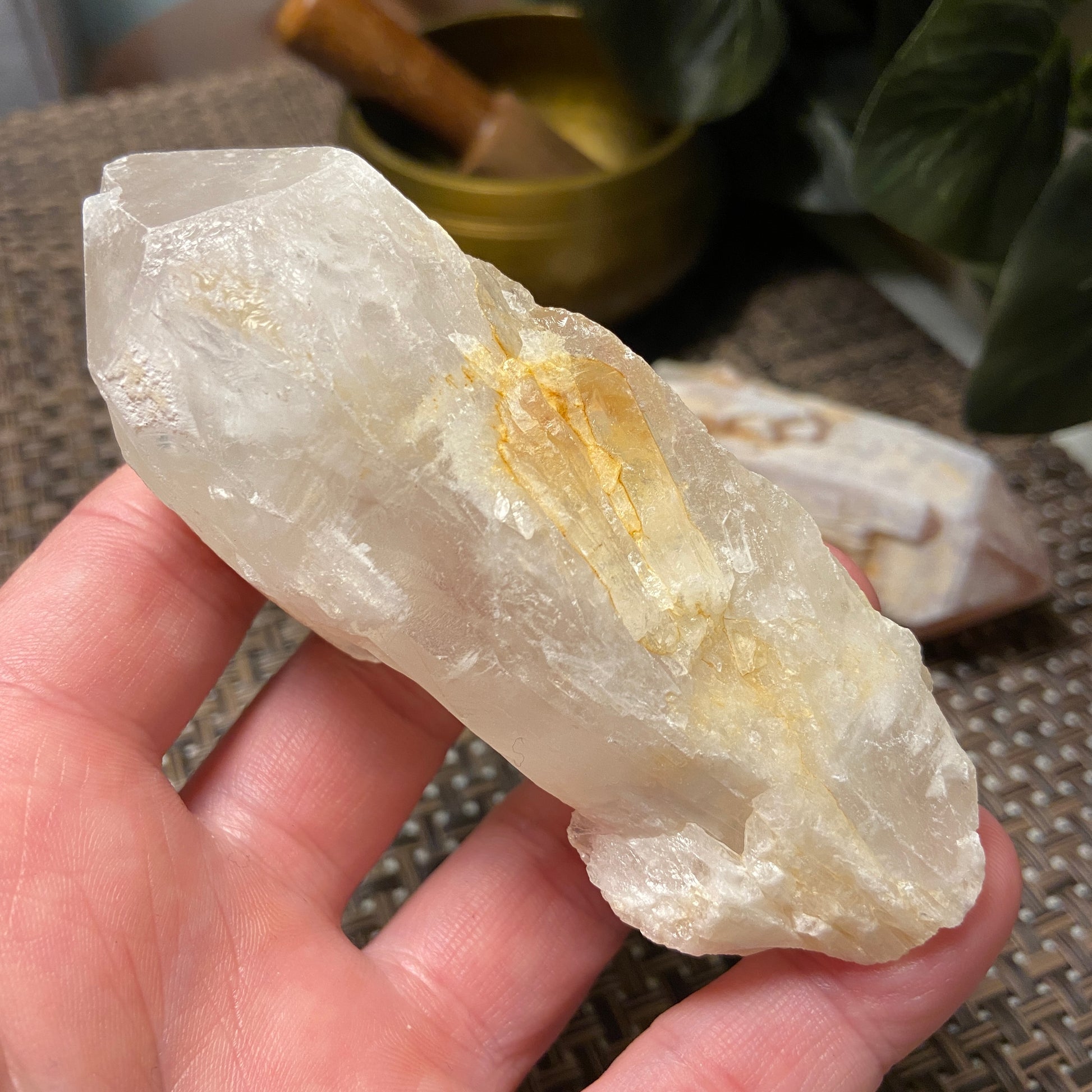 Natural Unpolished Quartz Points - Earth Elements UK